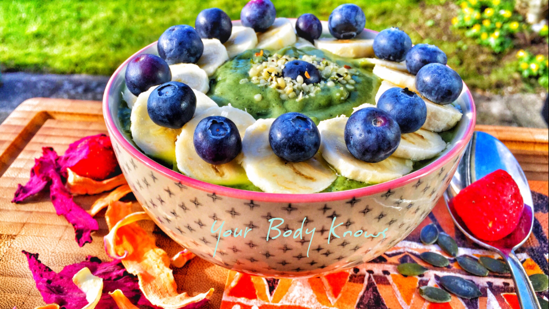 Chlorella Smoothie Bowl Your Body Knows